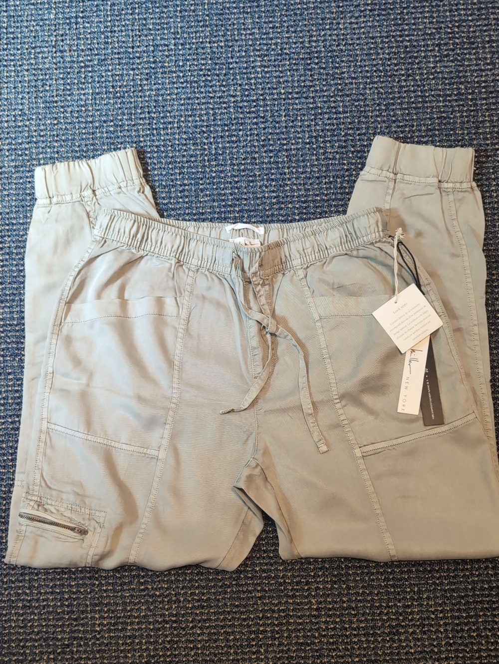 NWT Nicole Miller Khaki Joggers